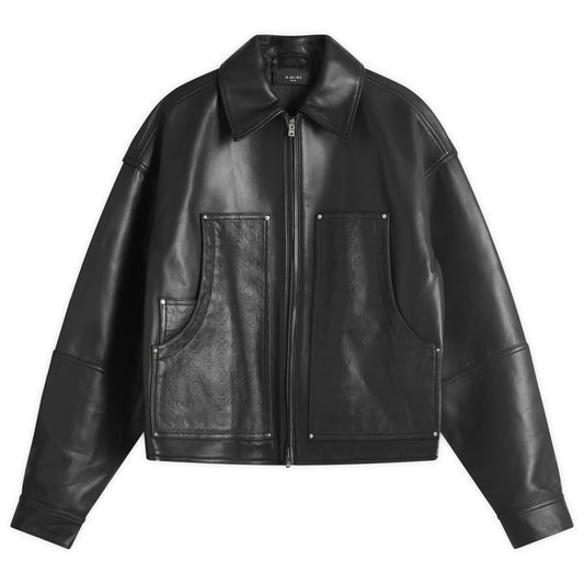 Ma Quad Leather Work Jacket