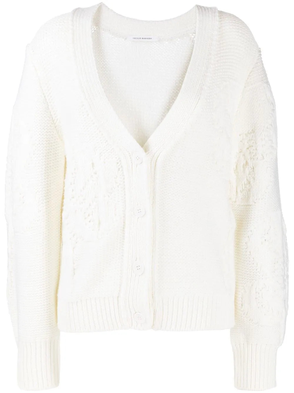 V-Neck Woollen Cardigan