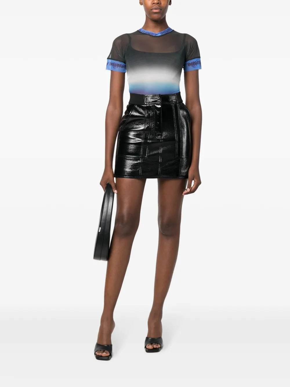 Logo-Trim Ombré T-Shirt
