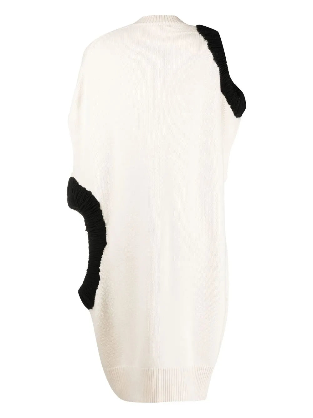 Colour-Block Virgin Wool-Cashmere Knitted Dress