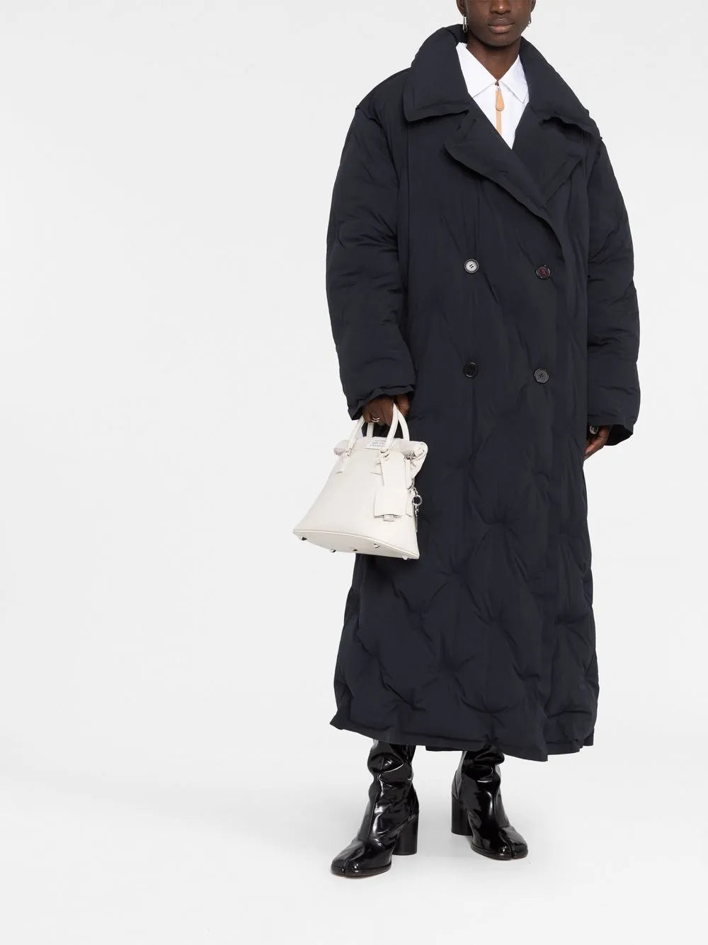 Padded Double-Breasted Coat