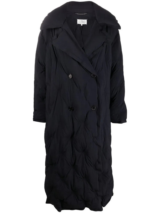 Padded Double-Breasted Coat