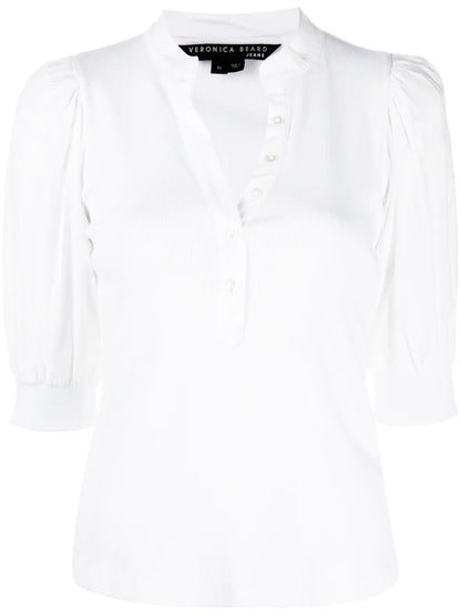 Coralee Button-Up Top