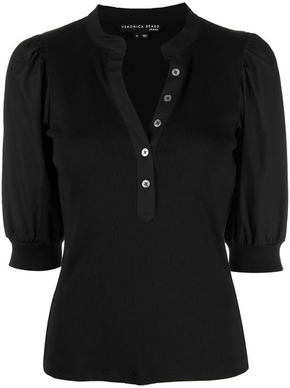 Coralee Button-Up Top