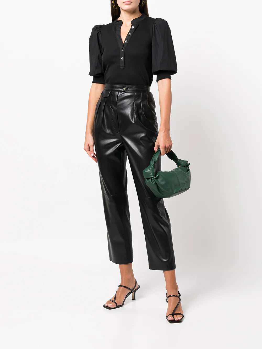 Coralee Button-Up Top