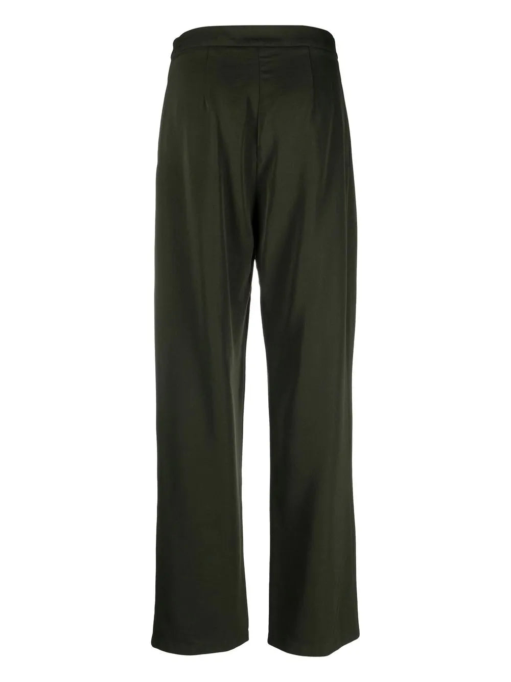 Pleated High-Rise Trousers