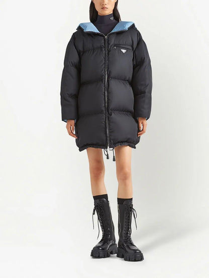 Re-Nylon Gabardine Down Coat