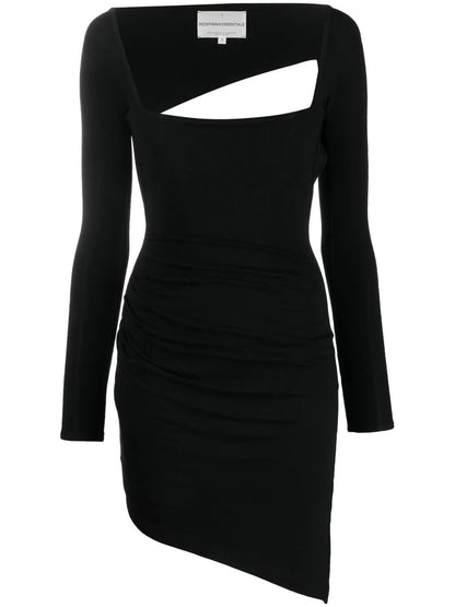 Off-Shoulder Knitted Dress
