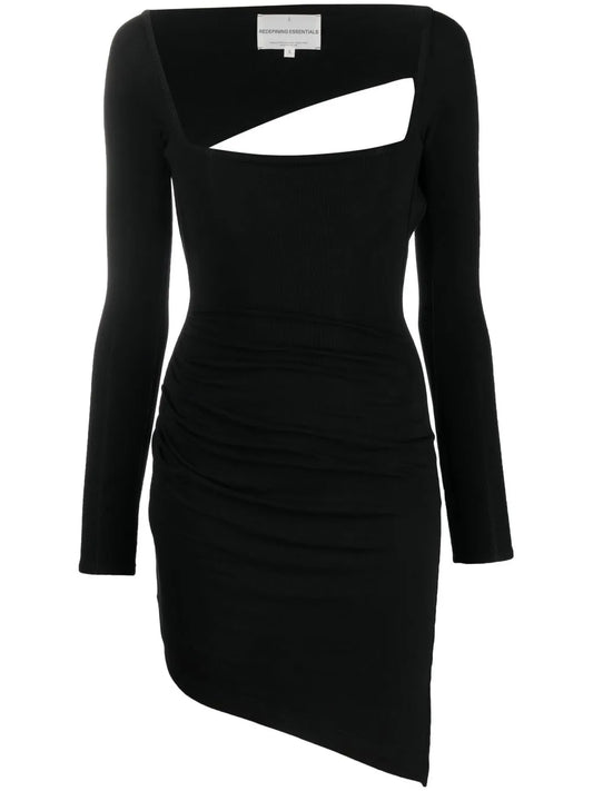 Off-Shoulder Knitted Dress