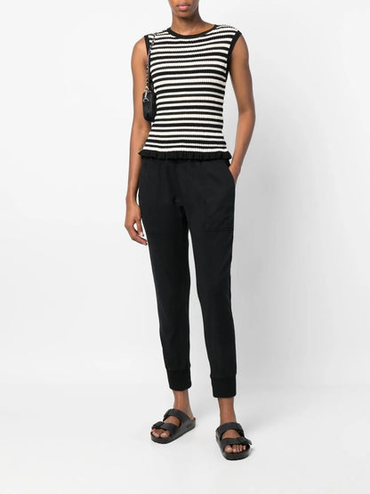 Mixed Media Trousers