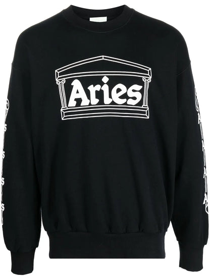 Logo-Print Long-Sleeve Top