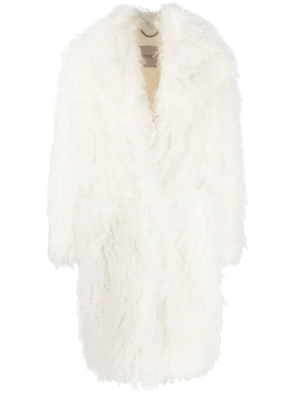 Mohair Mid-Length Coat