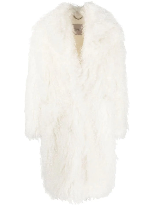 Mohair Mid-Length Coat