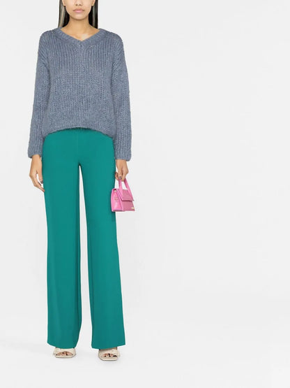Tailored Wide-Leg Trousers