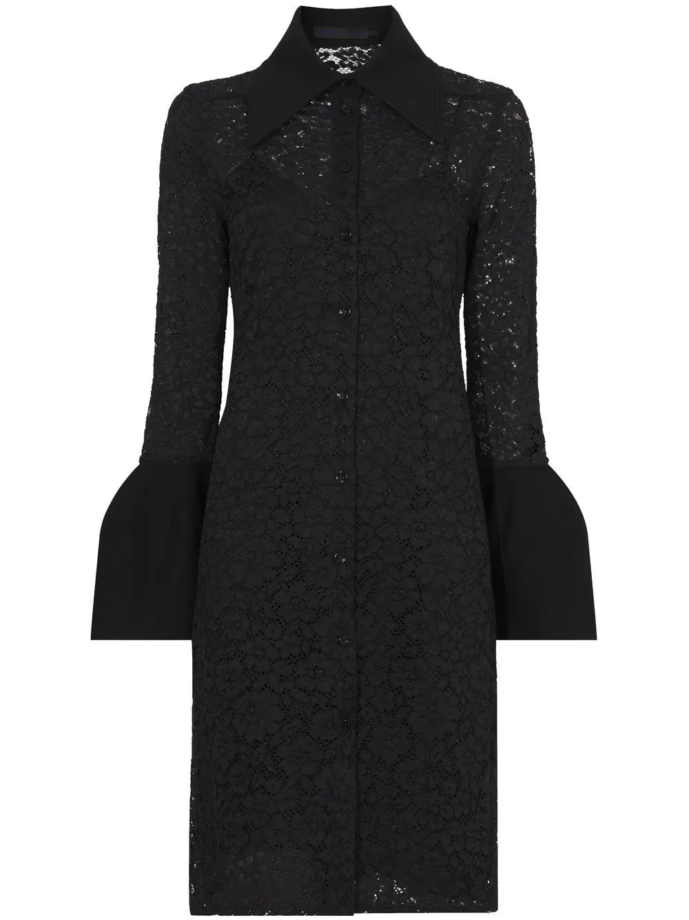 Floral Lace Shirtdress