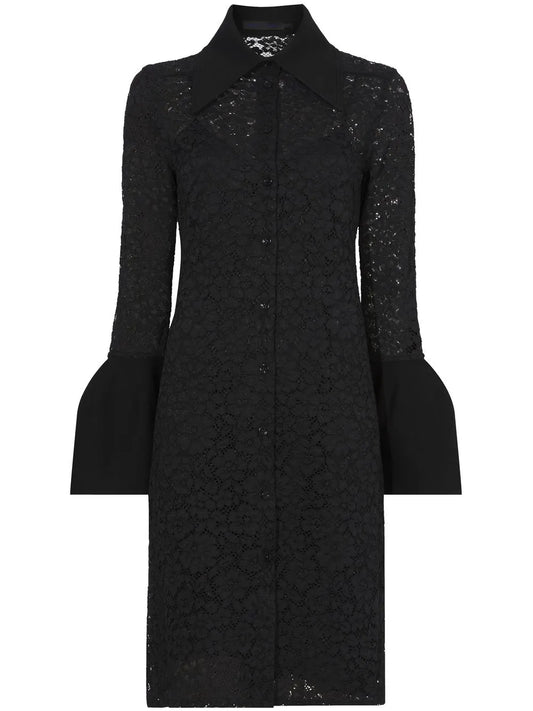 Floral Lace Shirtdress