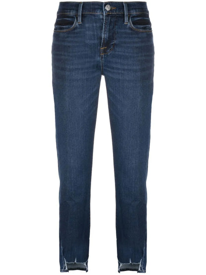 Le Crop Mini Bootleg Jeans
