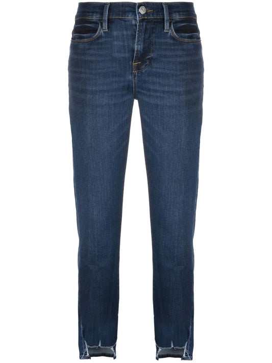 Le Crop Mini Bootleg Jeans