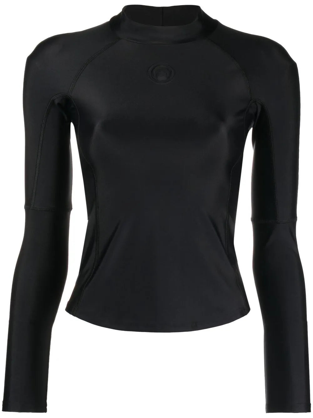 Logo-Embossed Stretch Top
