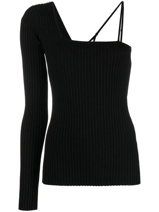 Single-Sleeve Design Top