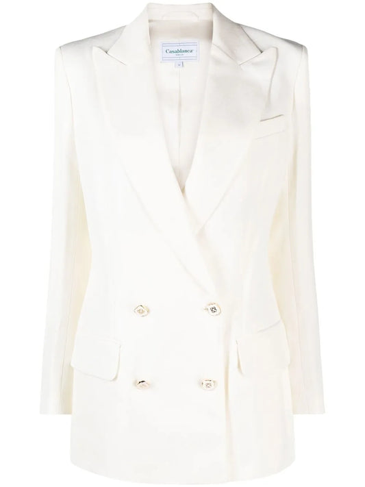 Double-Breasted Tailored Blazer