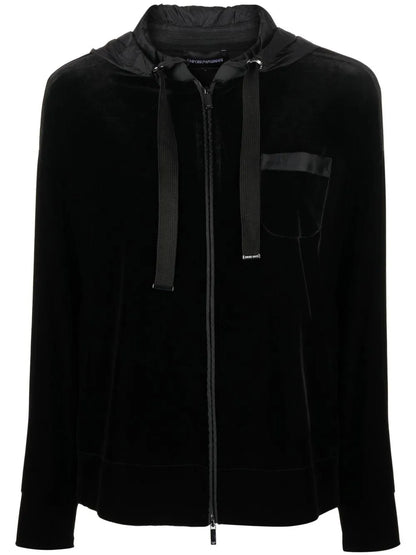 Zip-Up Hooded Jacket
