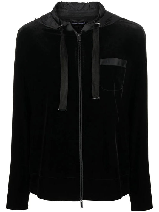 Zip-Up Hooded Jacket