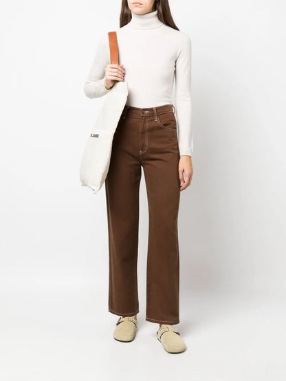 Roll-Neck Cashmere Jumper