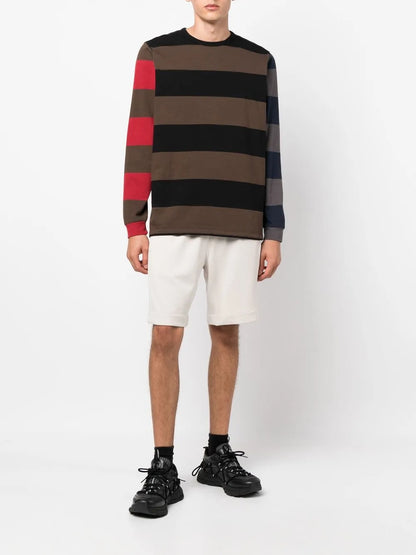 Cotton Bermuda Track Shorts