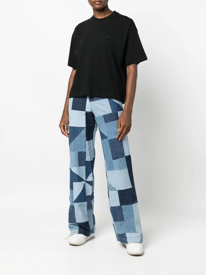 Logo-Embroidered Oversize T-Shirt