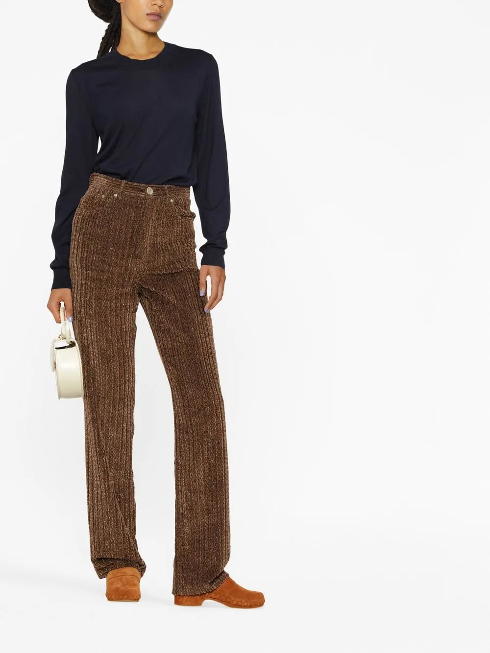 Round-Neck Cashmere Jumper