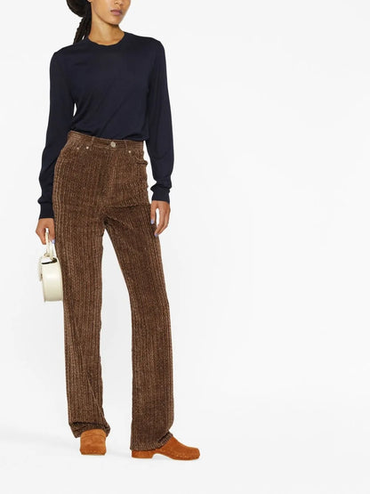 Round-Neck Cashmere Jumper