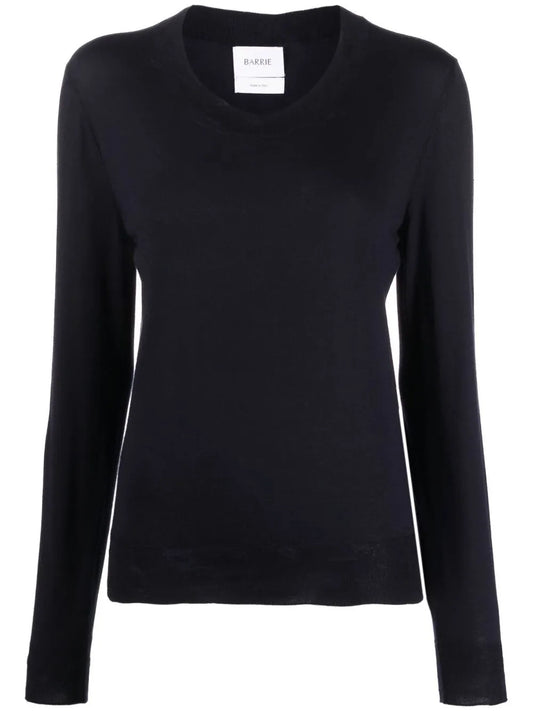 Round-Neck Cashmere Jumper