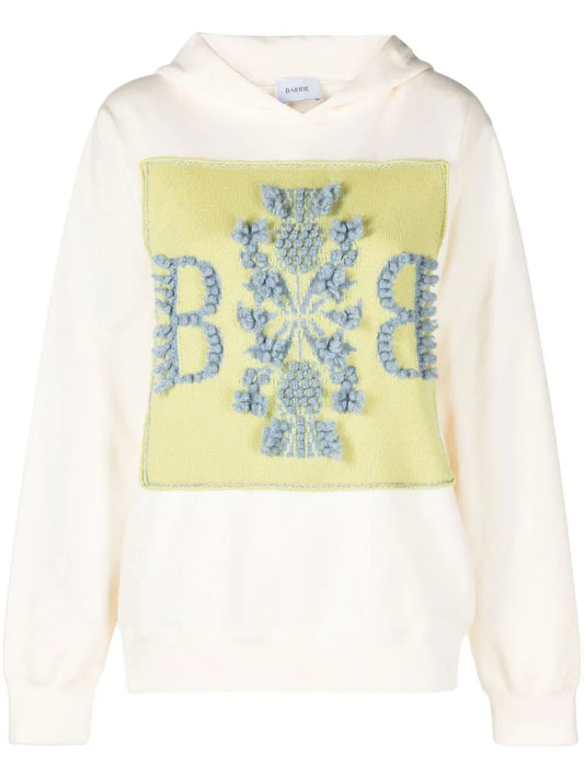 Logo-Patch Cotton Hoodie