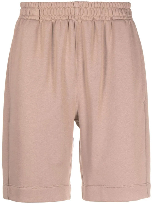 Cotton Bermuda Track Shorts