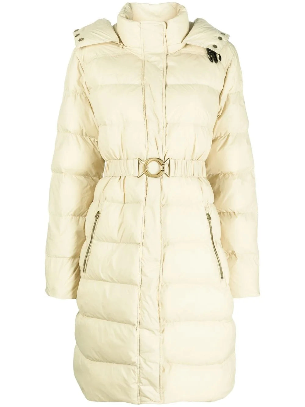 Zip-Fastening Padded Coat