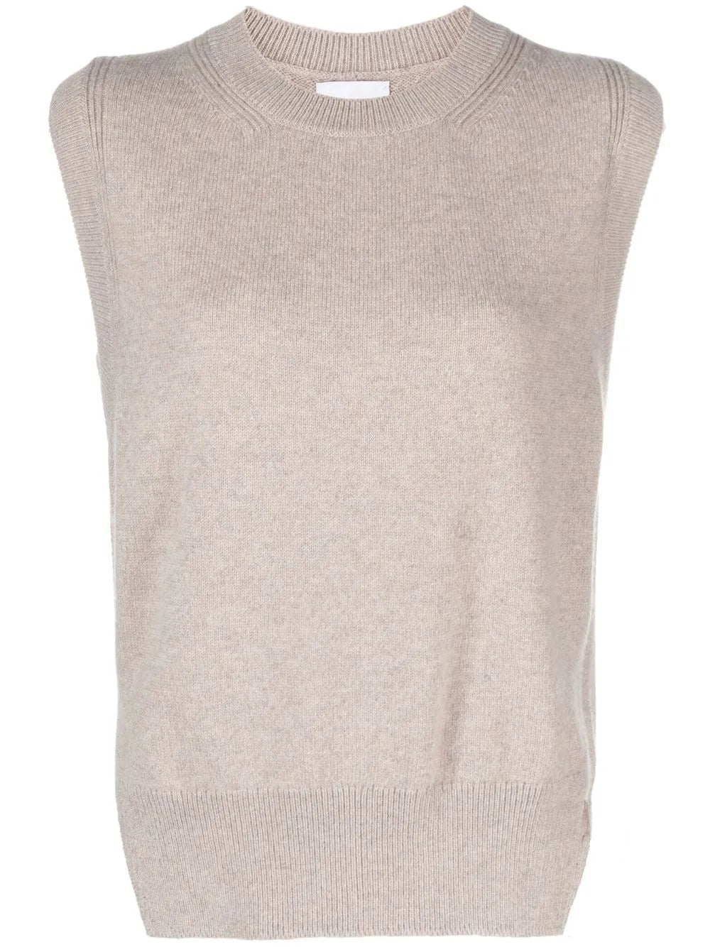 Iconic Sleeveless Cashmere Jumper