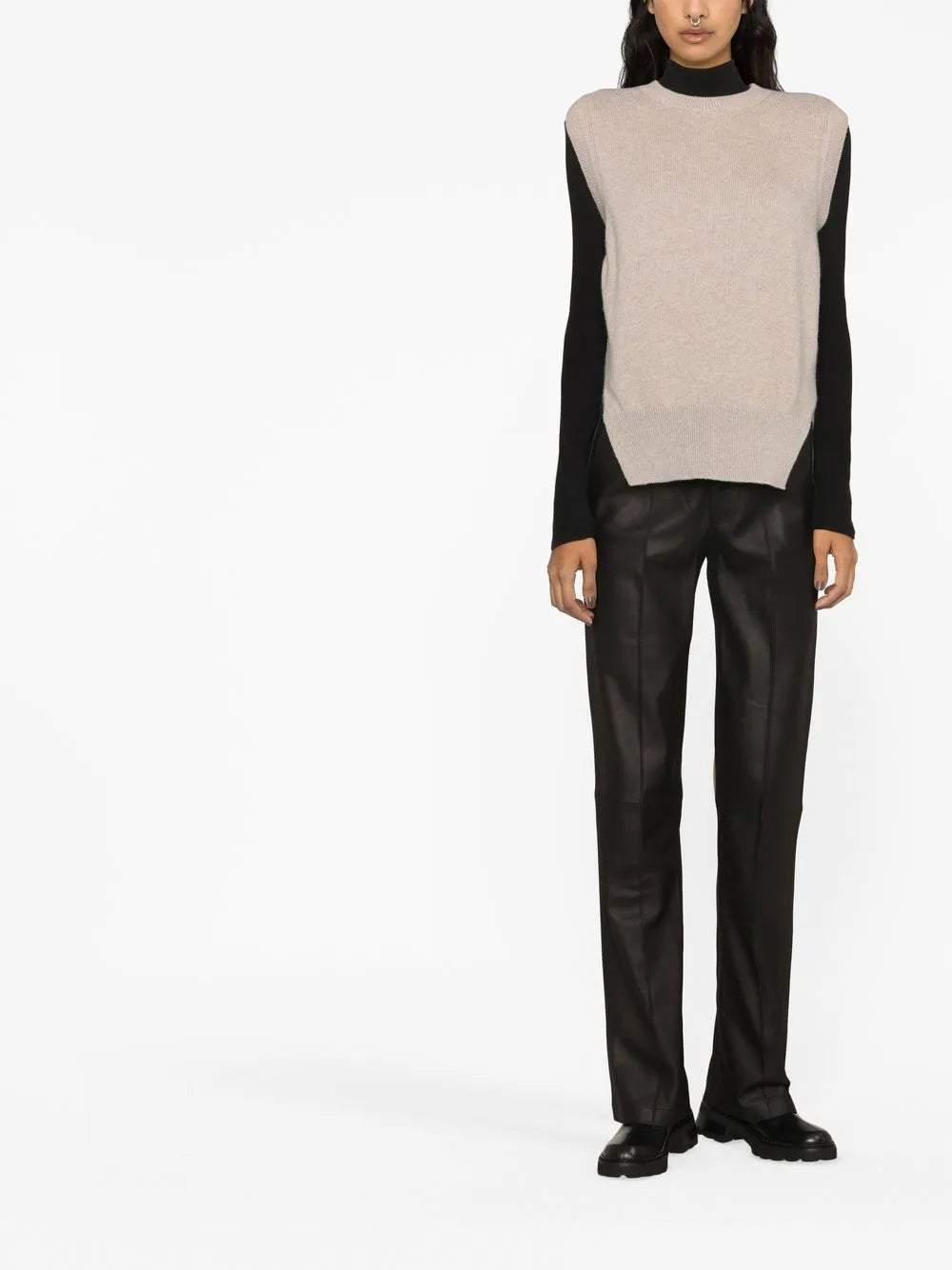 Iconic Sleeveless Cashmere Jumper