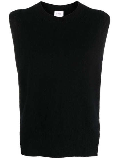 Iconic Sleeveless Cashmere Jumper
