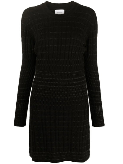 Smocked Cashmere Minidress
