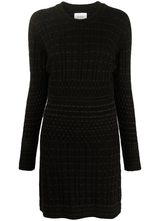 Smocked Cashmere Minidress
