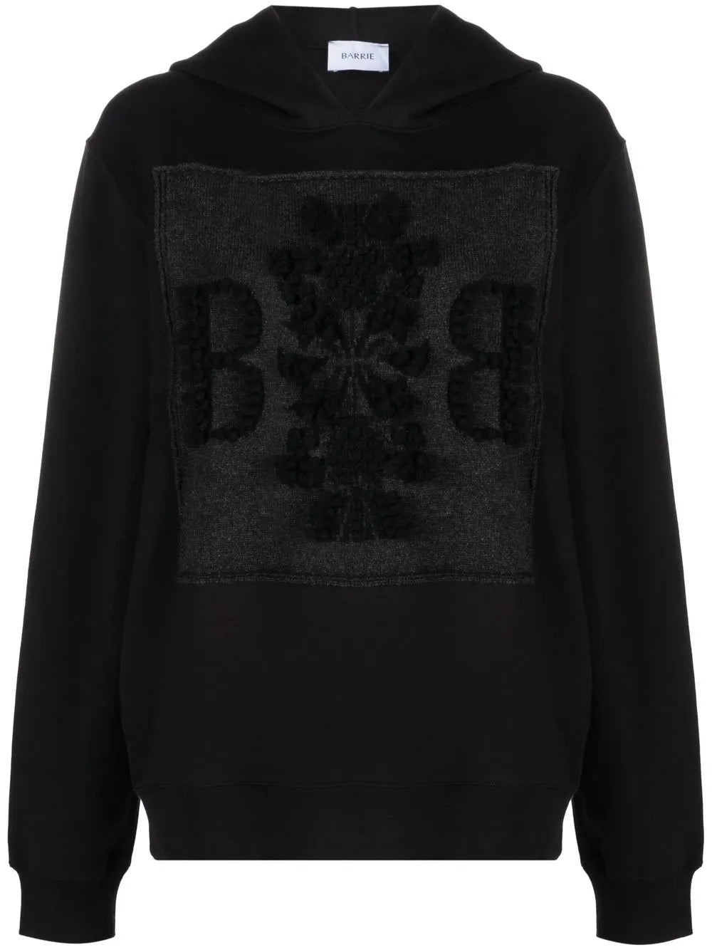 Logo-Patch Cotton Hoodie
