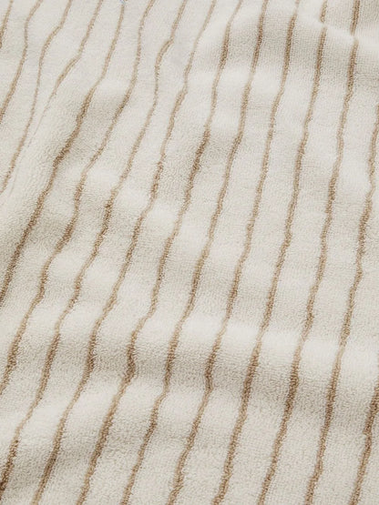 Terry-Effect Striped Bath Towel