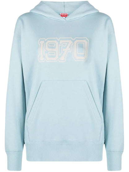 Graphic-Print Cotton Hoodie