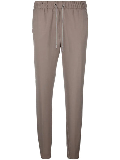 Drawstring Tapered Trousers