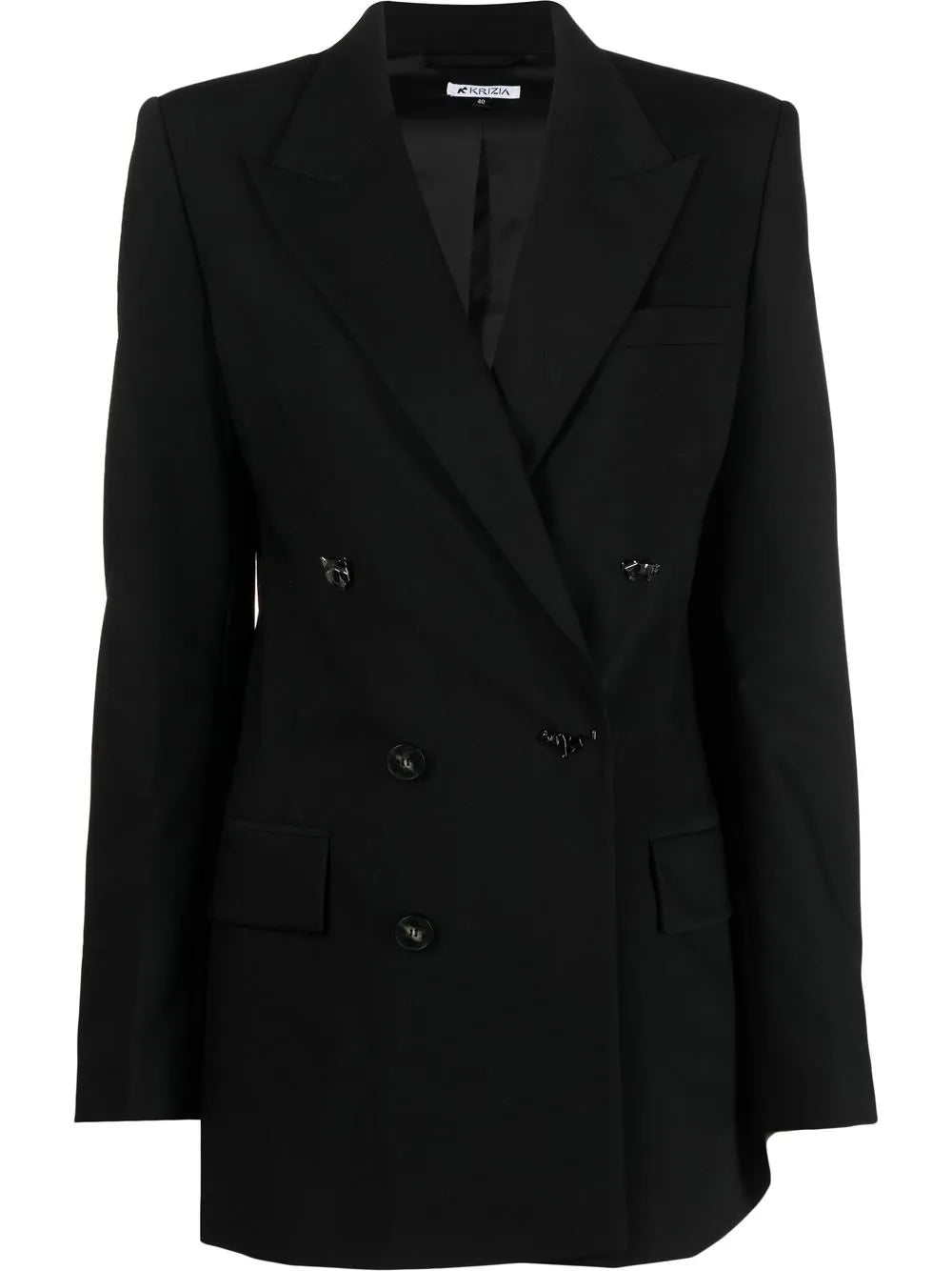 Double-Breasted Tailored Blazer