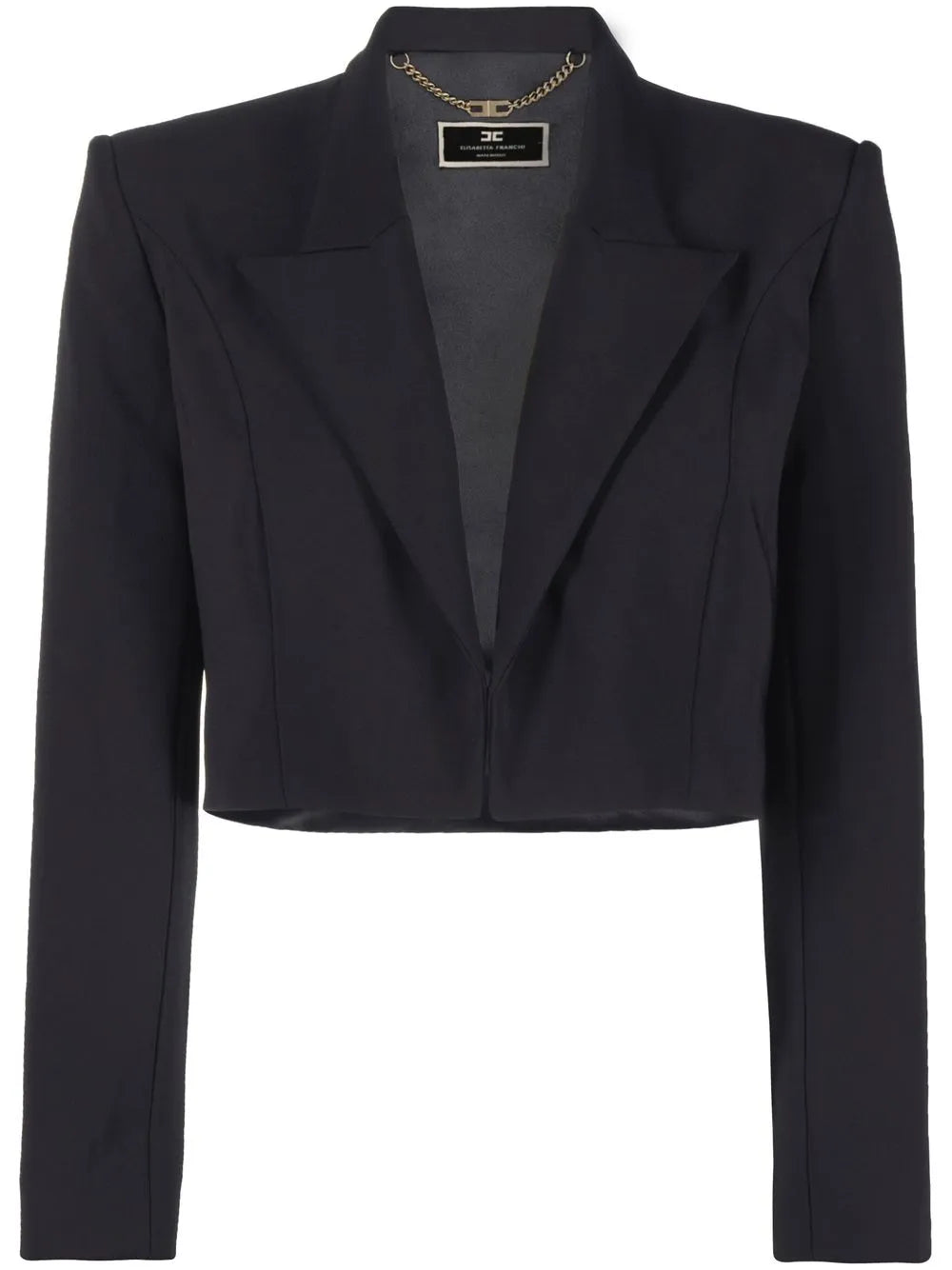 Cropped Tailored Blazer