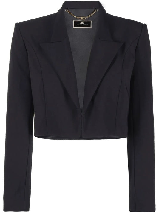 Cropped Tailored Blazer