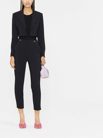 Cropped Tailored Blazer