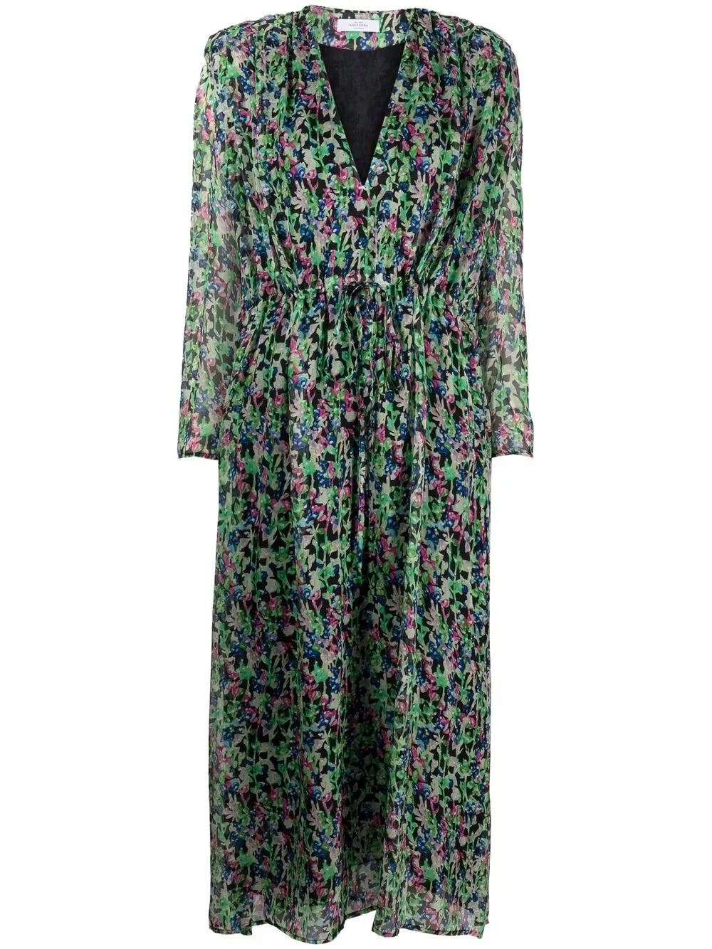 All-Over Floral-Print Dress